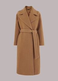 Lorna Wrap Wool Coat