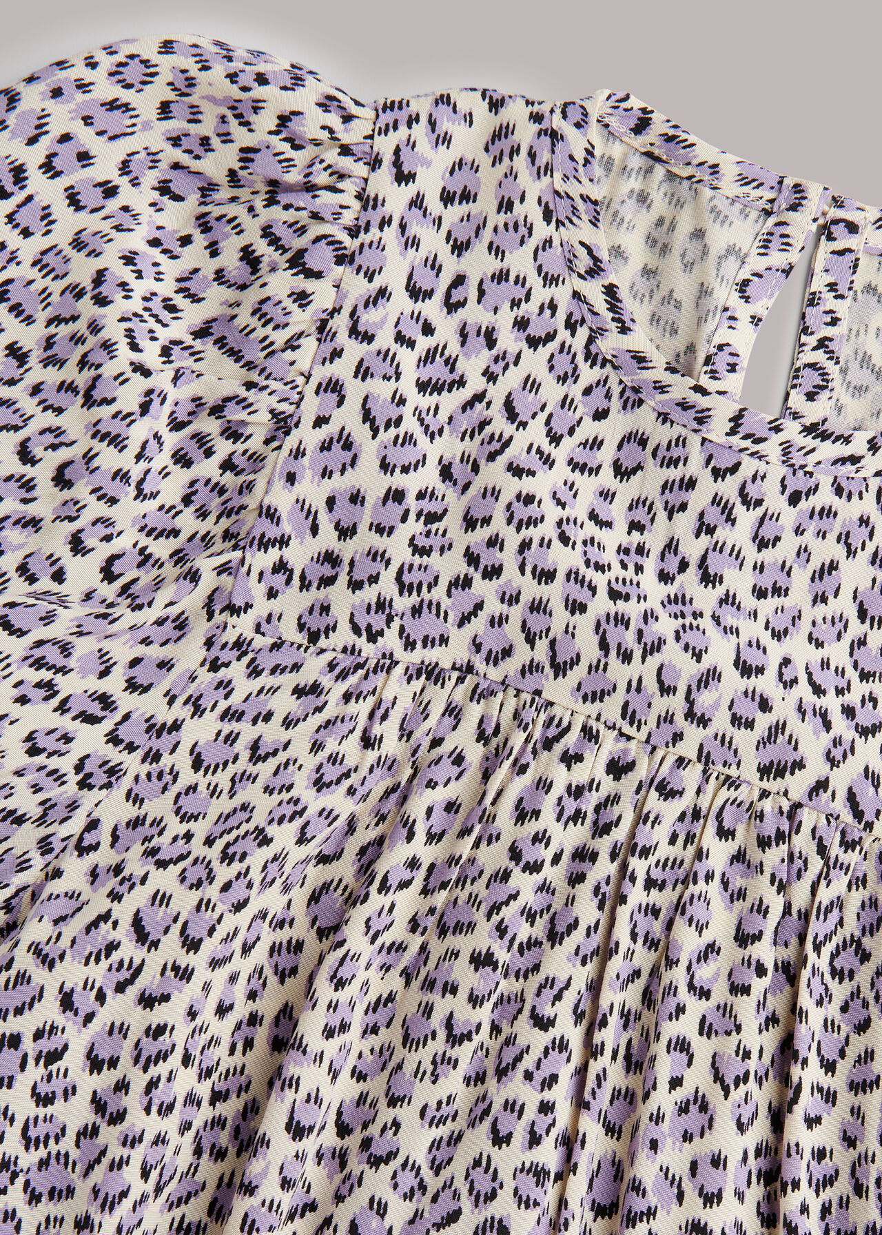 Dashed Leopard Wren Dress