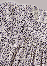 Dashed Leopard Wren Dress