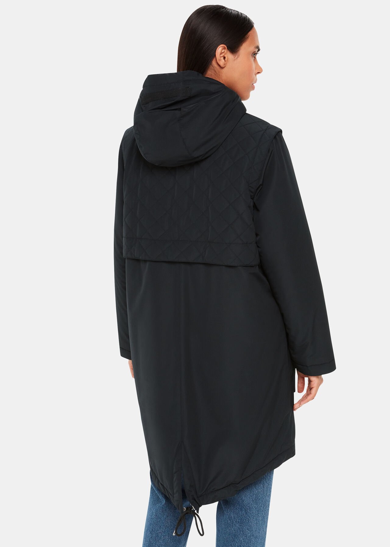 Nora Hooded Quilted Parka