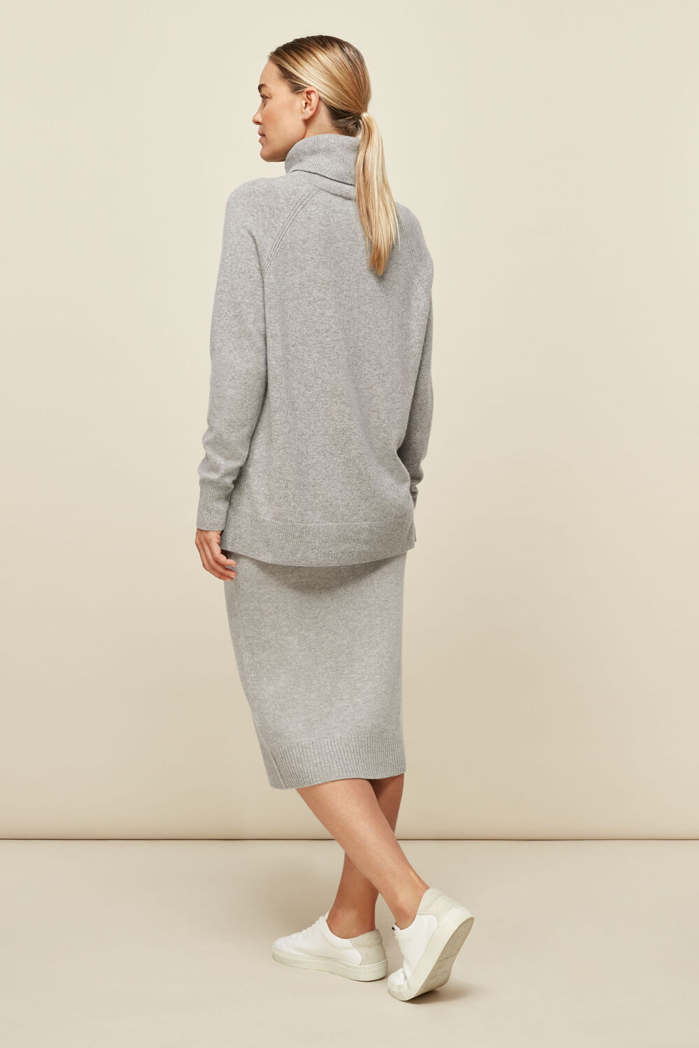 Knitted Merino Wool Tube Skirt