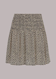 Clover Print Flippy Skirt