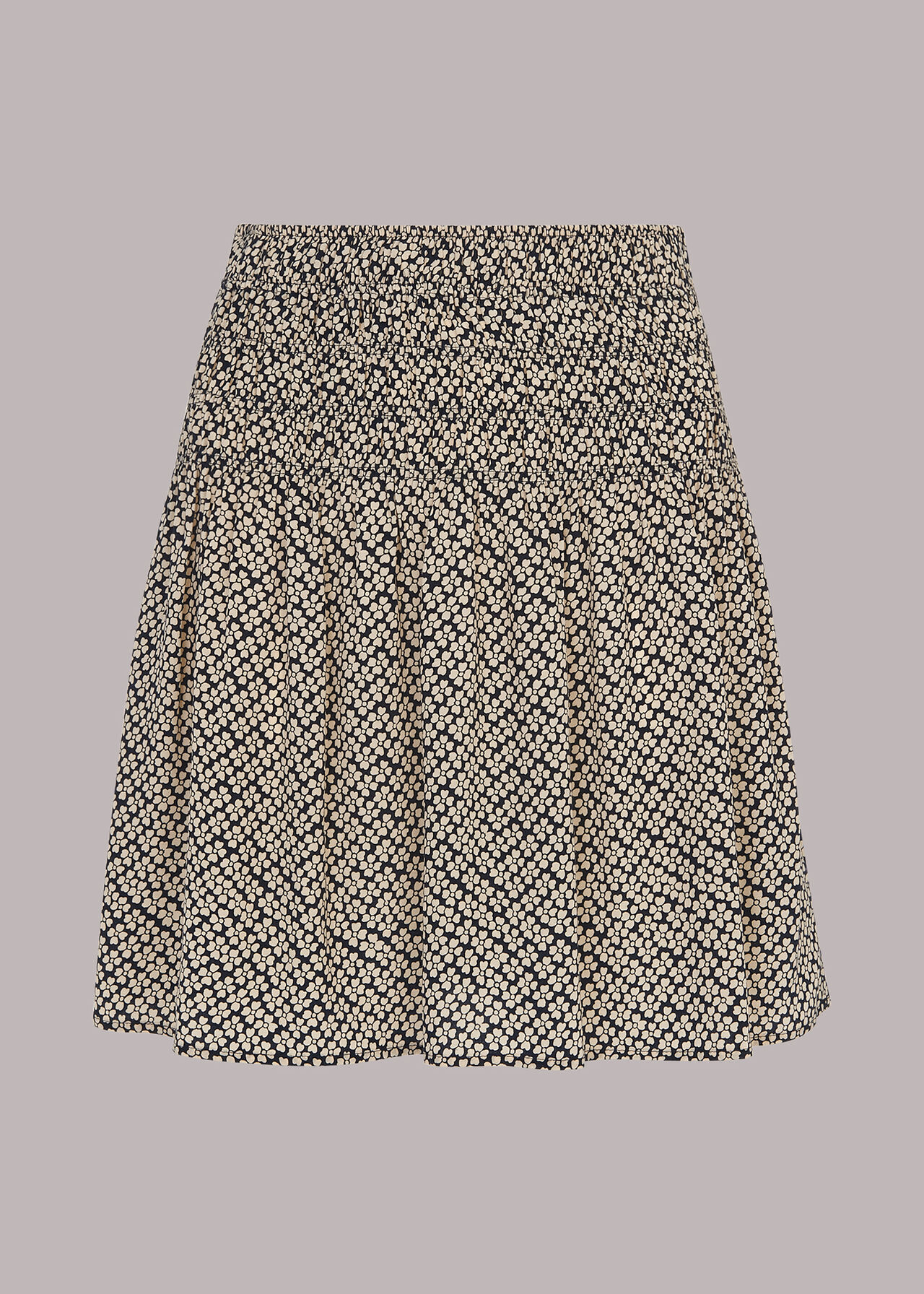 Clover Print Flippy Skirt