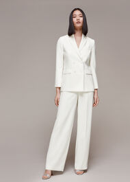 Annie Wedding Trouser Ivory/Multi