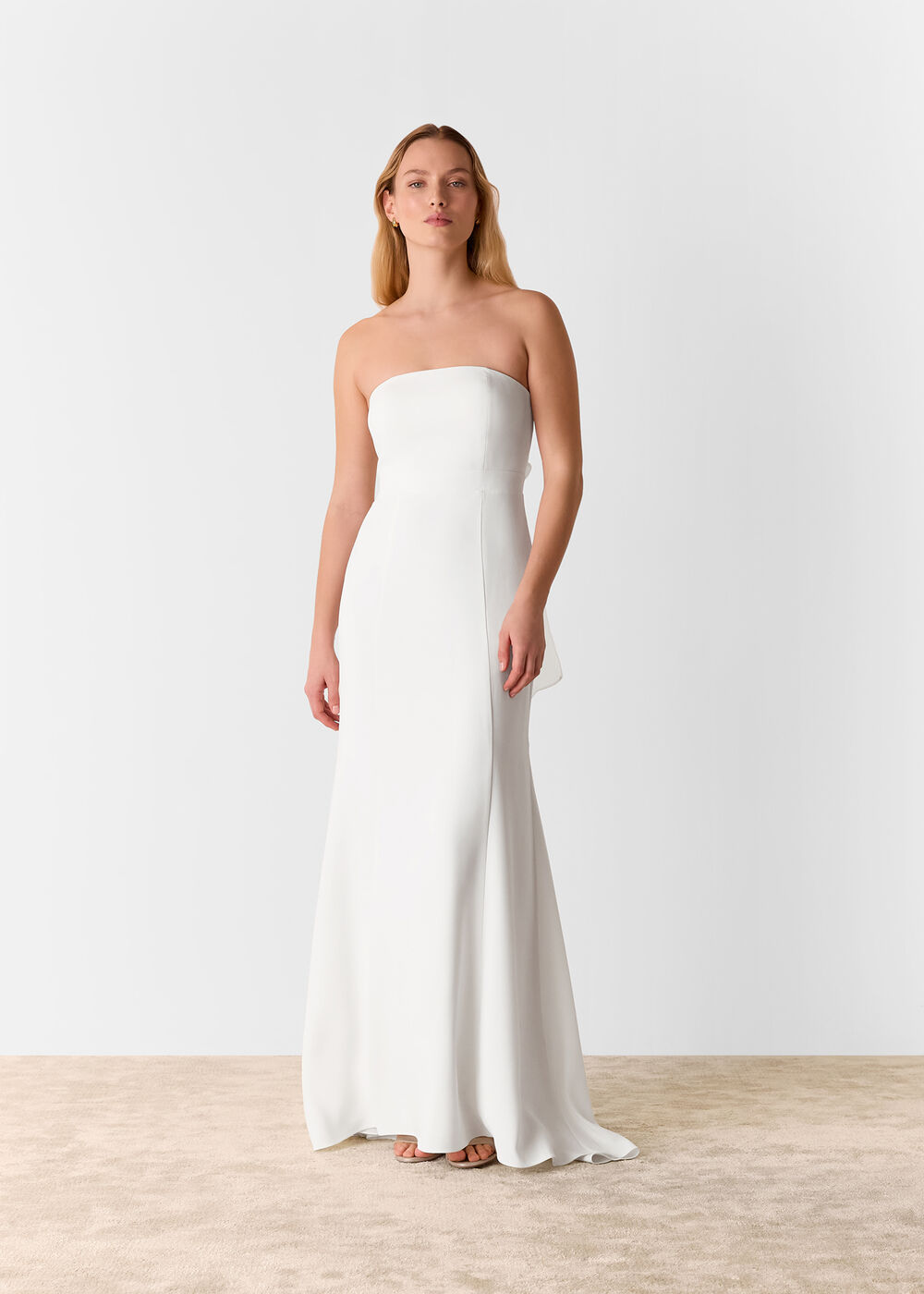 Ivory/Multi Ellis Strapless Wedding Dress WHISTLES Whistles UK