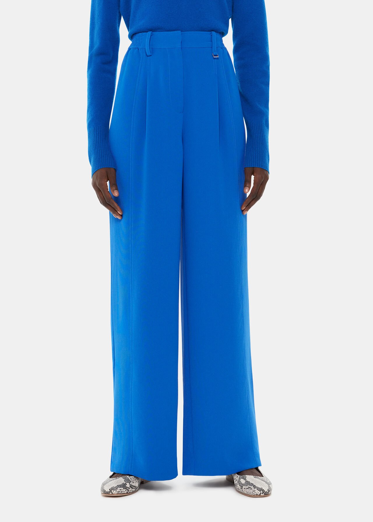 Harper Crepe Wide Leg Trouser