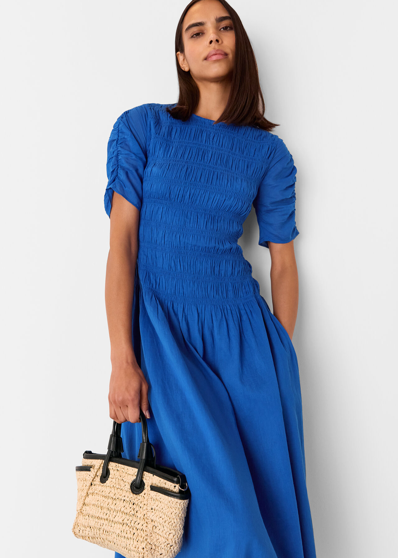 Avery Smocked Dress
