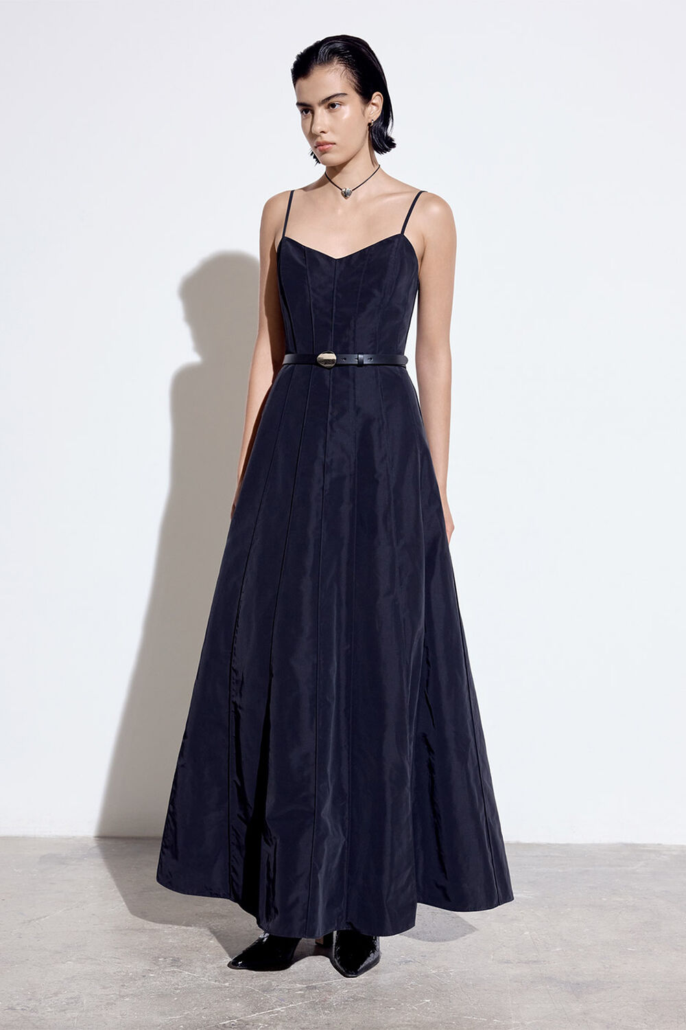 Laverne Taffeta Maxi Dress