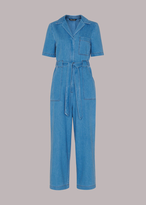 Ciara Denim Jumpsuit