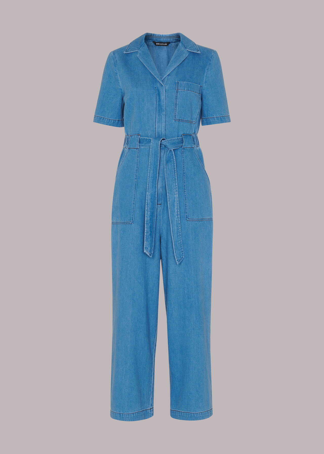 Ciara Denim Jumpsuit