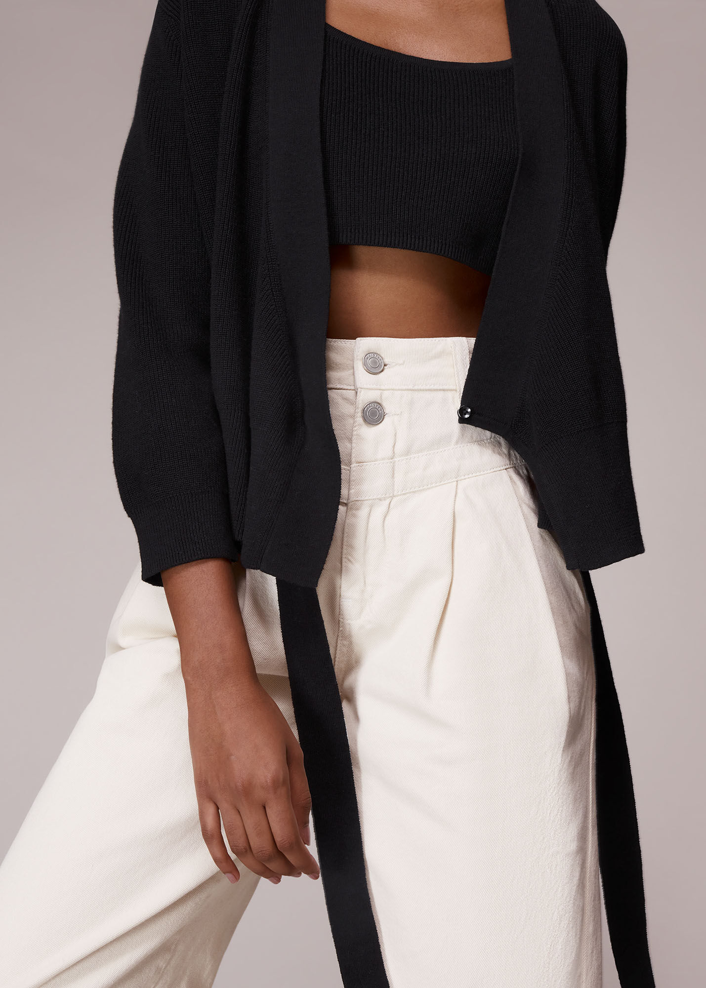 Black ballet cardigan hot sale