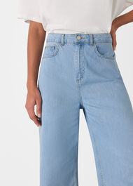 Wide Leg Cropped Jean