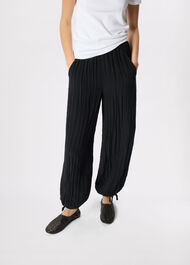 Balloon Tie Hem Trousers