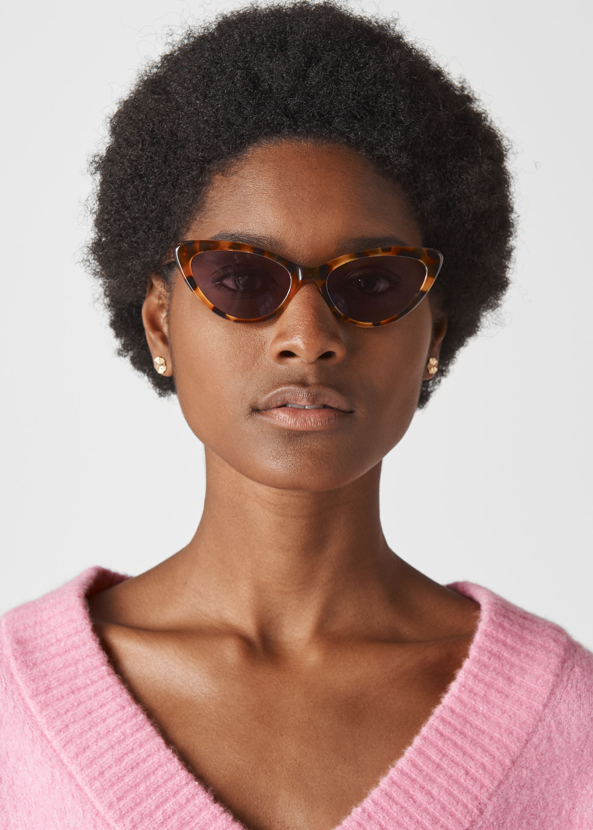 Slim cat eye sunglasses clearance