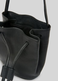 Ammie Mini Drawstring Bag Black