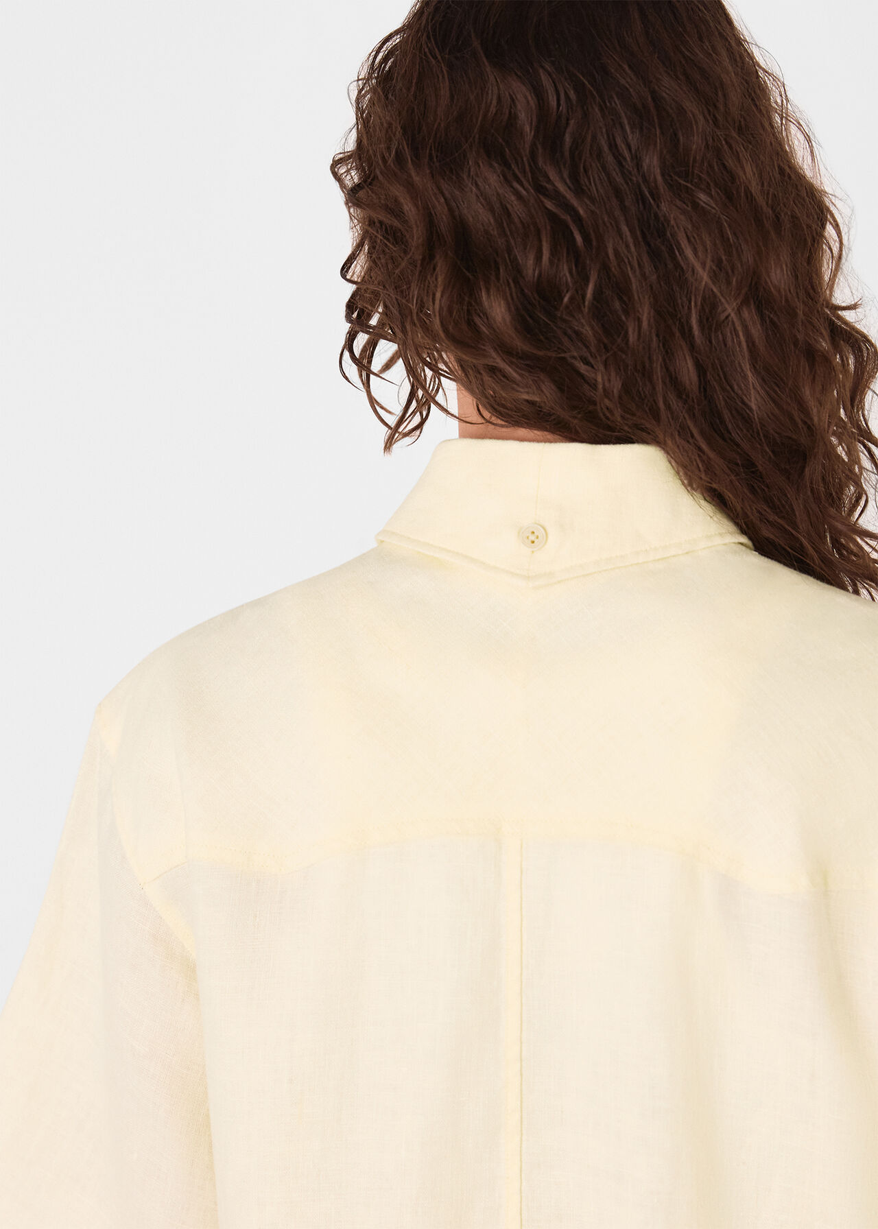 Linen Western Detail Shirt
