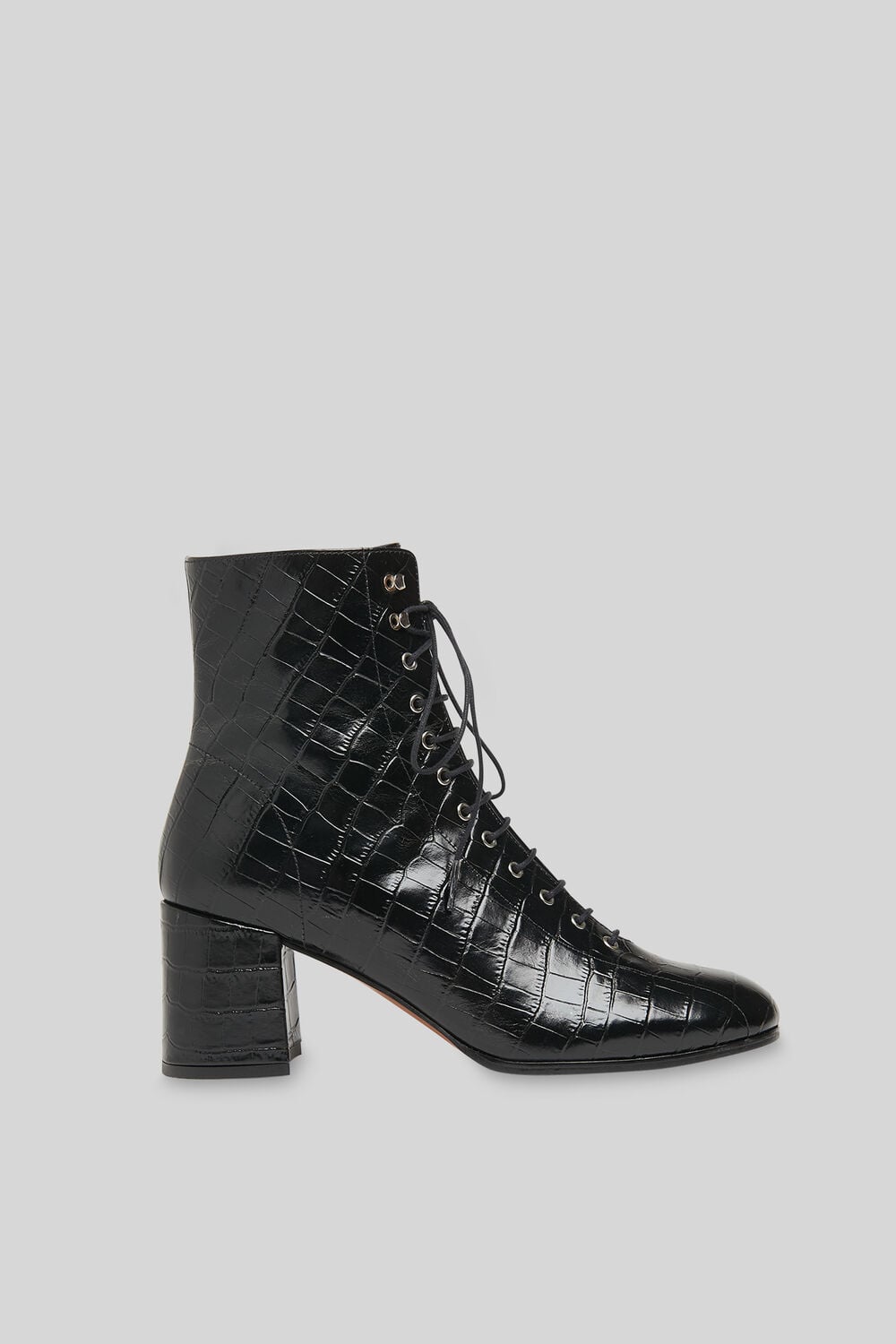 Alban Lace Up Boot Black