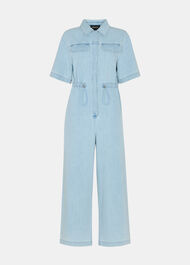 Short Sleeve Utility Jumpsuit