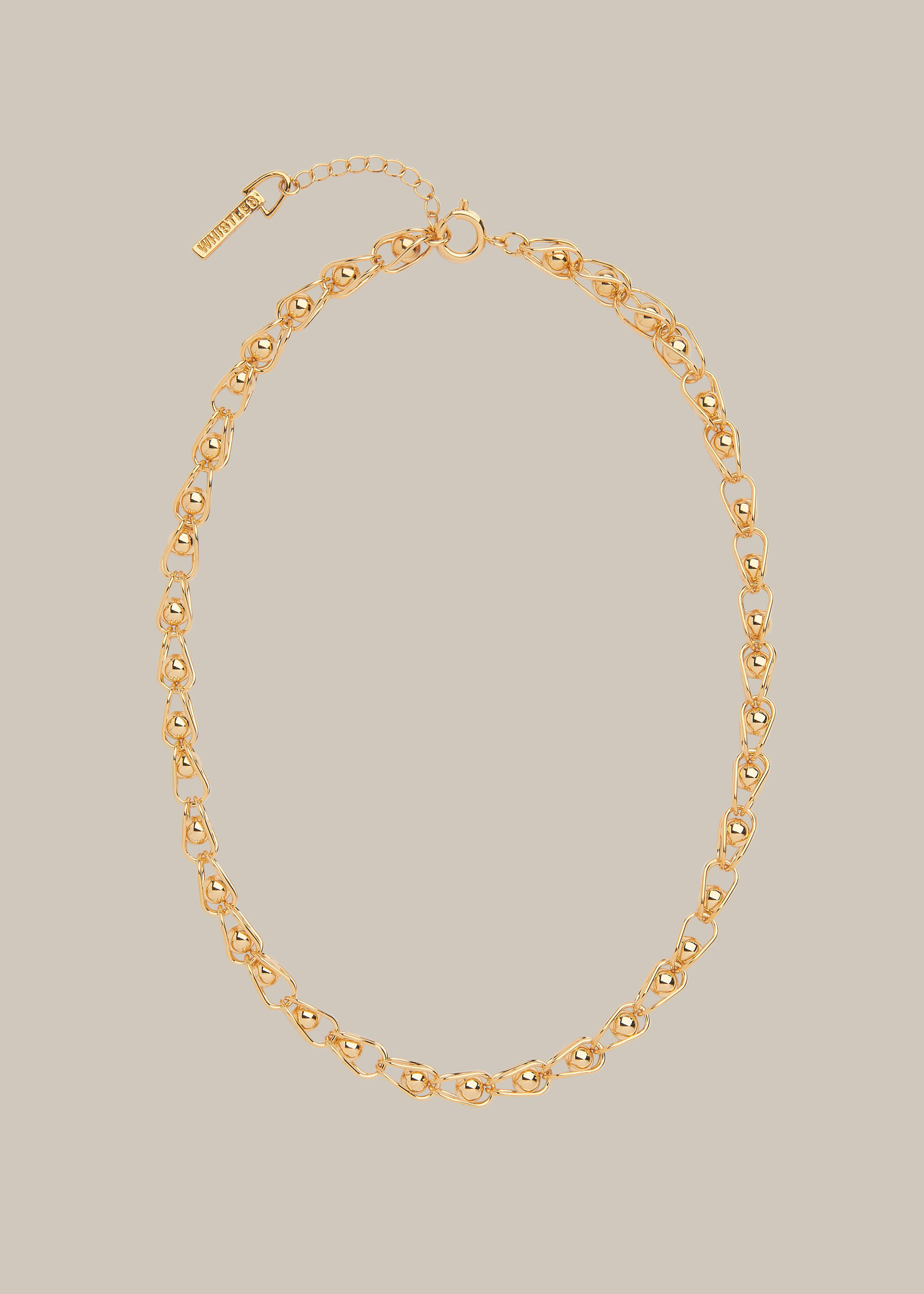 Sphere sales chain necklace
