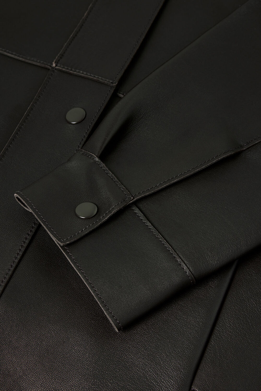 Clean Bonded Leather Jacket