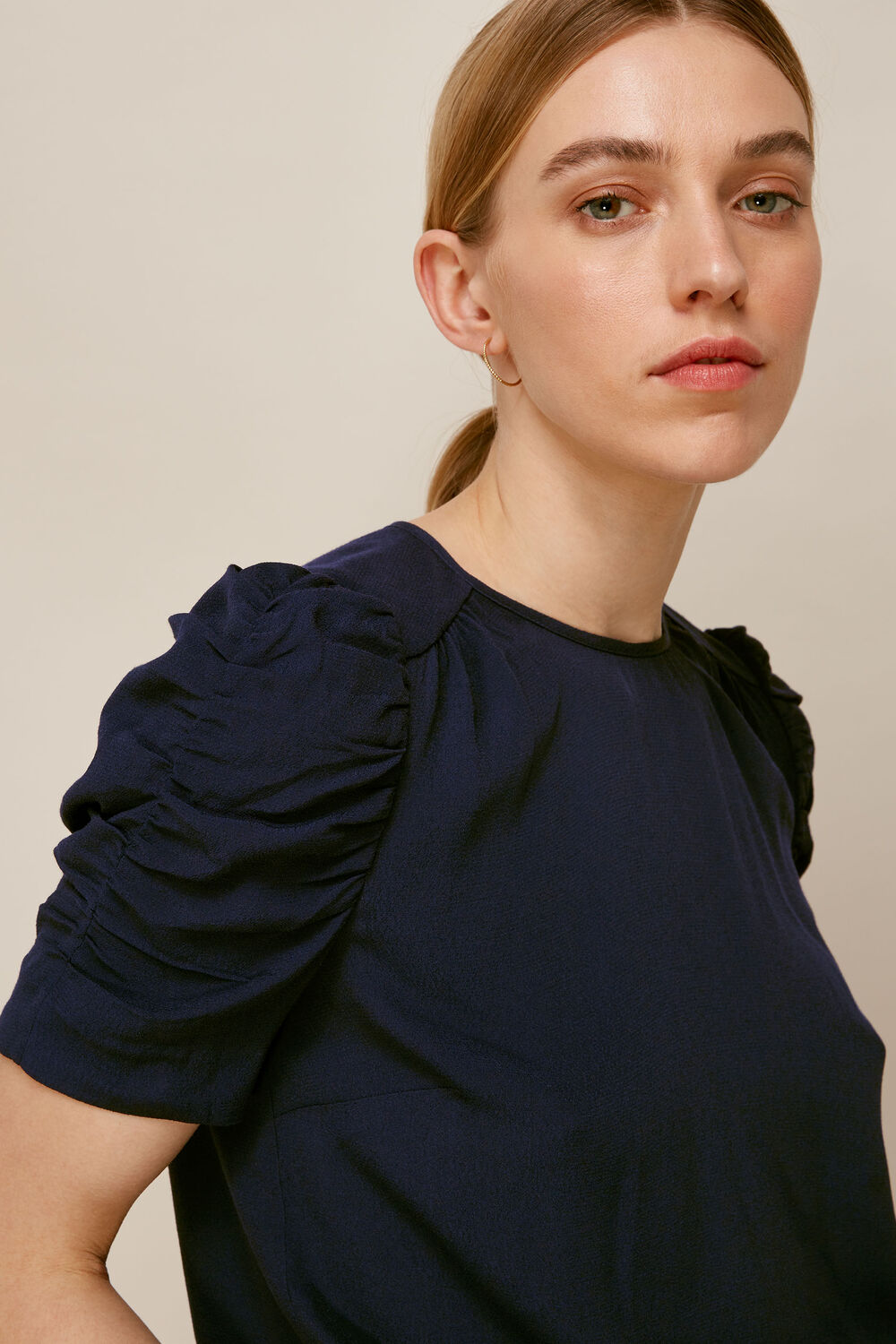 Nelly Shell Top Navy