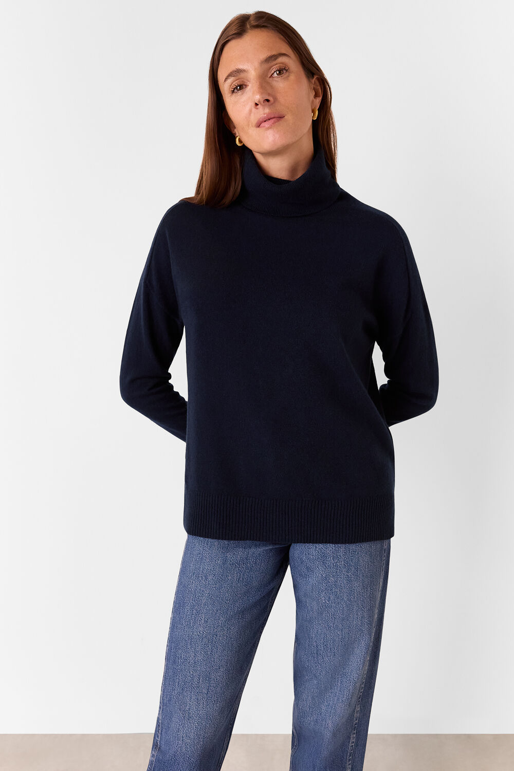 Cashmere Roll Neck Jumper