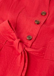 Fiona Linen Button Jumpsuit