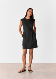 Twist Detail Mini Dress