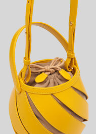 Whistles x Mlouye Helix Bag Yellow