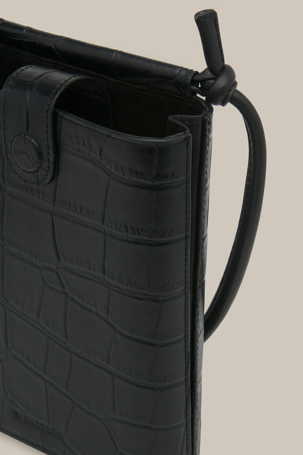 Alton Croc Pouch Bag