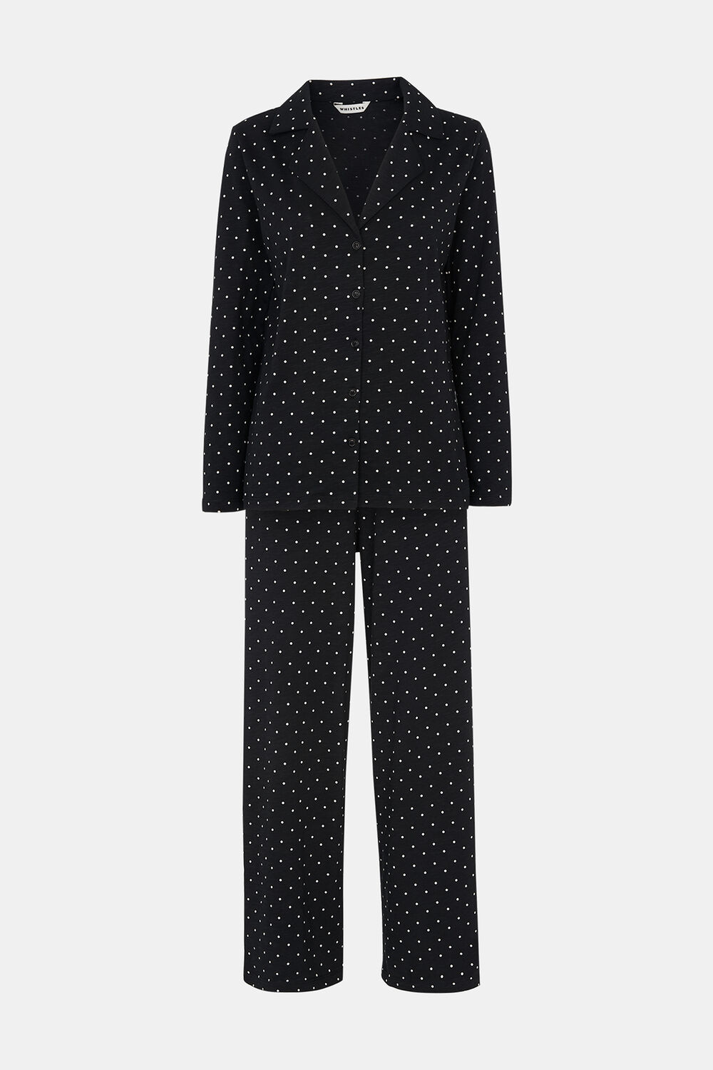 Spot Print Pyjama Set