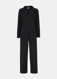 Spot Print Pyjama Set