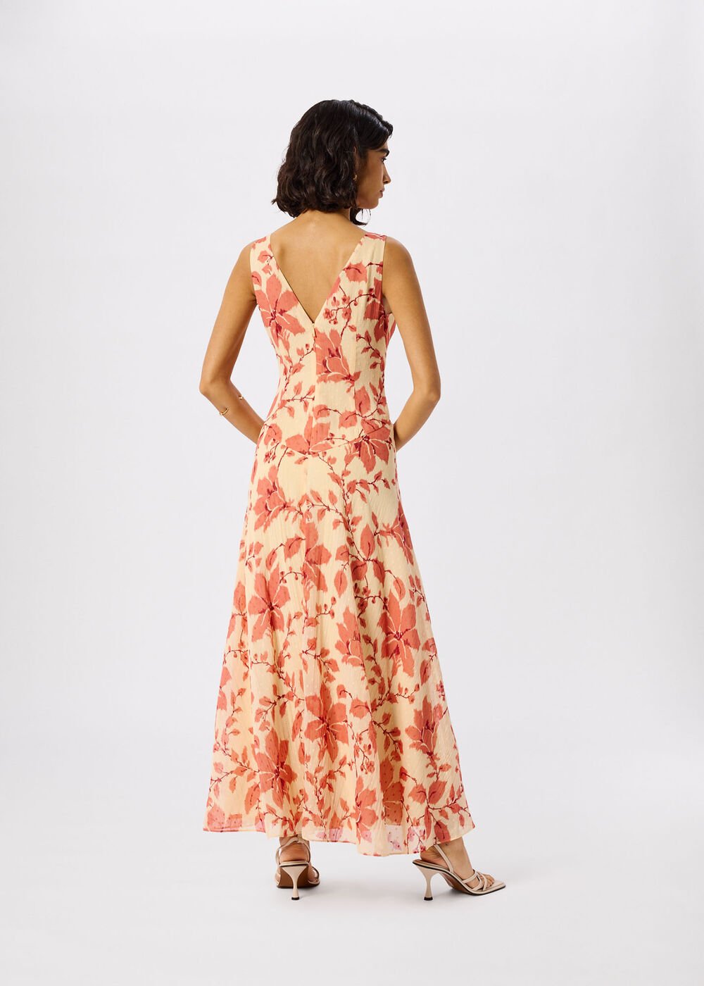 Floral Lily Dobby Maxi Dress