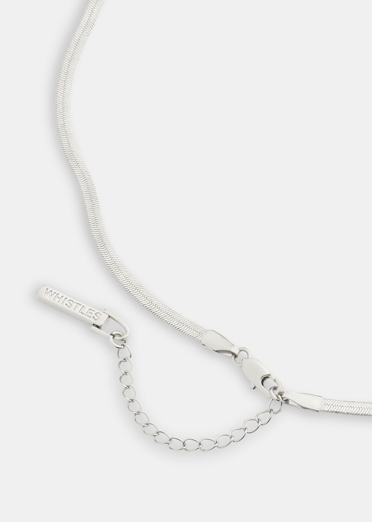 Flat Snake Chain Necklace