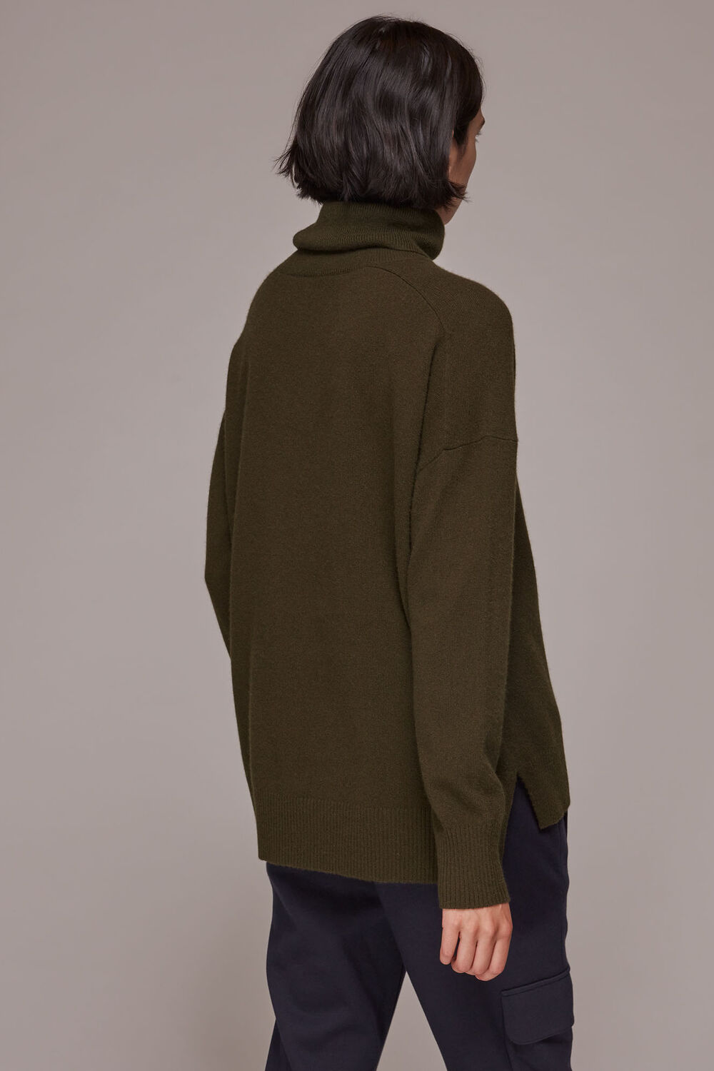 Cashmere Roll Neck Jumper