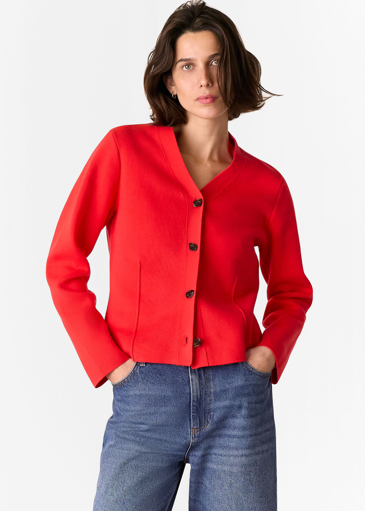 Seam Detail Cardigan