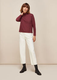 High Neck Relaxed Top