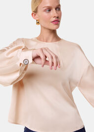 Demi Satin Blouse