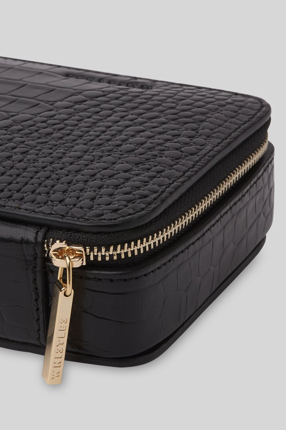 Travel Jewellery Box Black