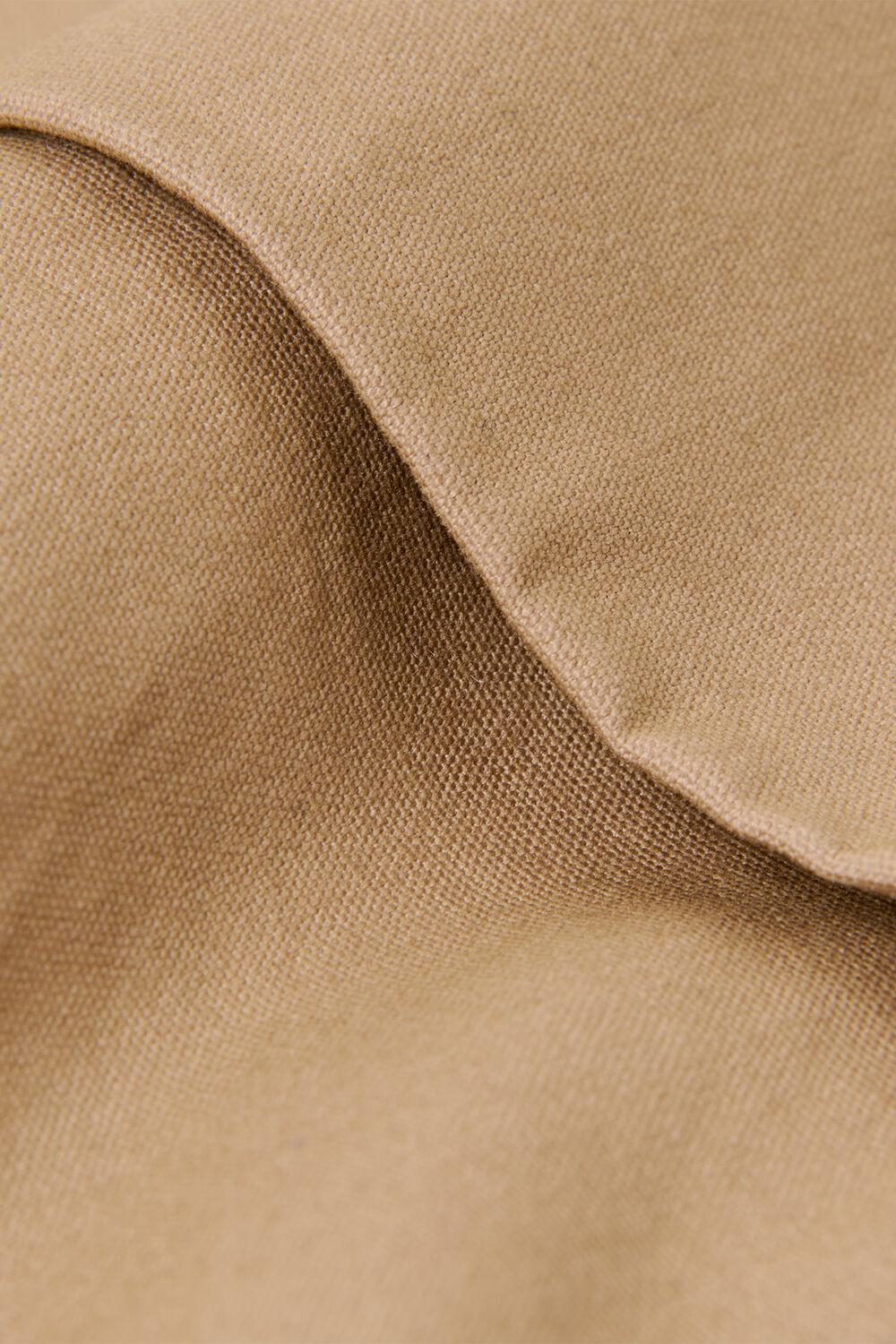Taupe Funnel Neck Parka Jacket