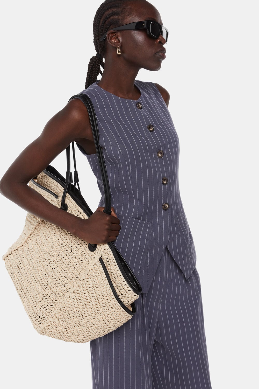 Lottie Pinstripe Waistcoat