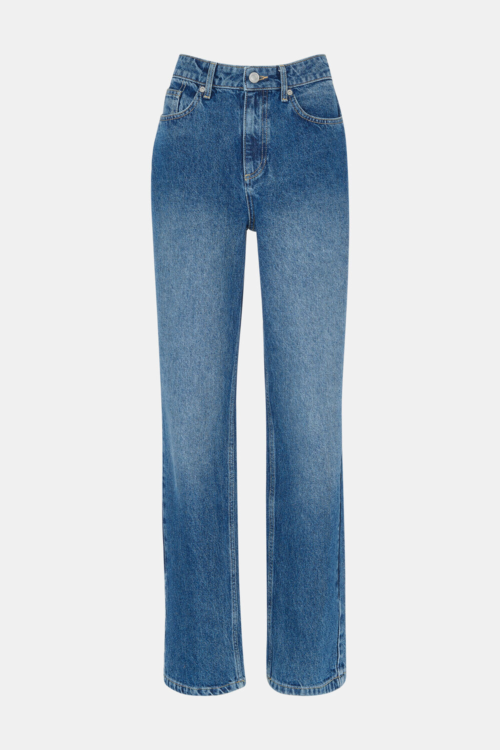 Petite Straight Leg Full Length Jean