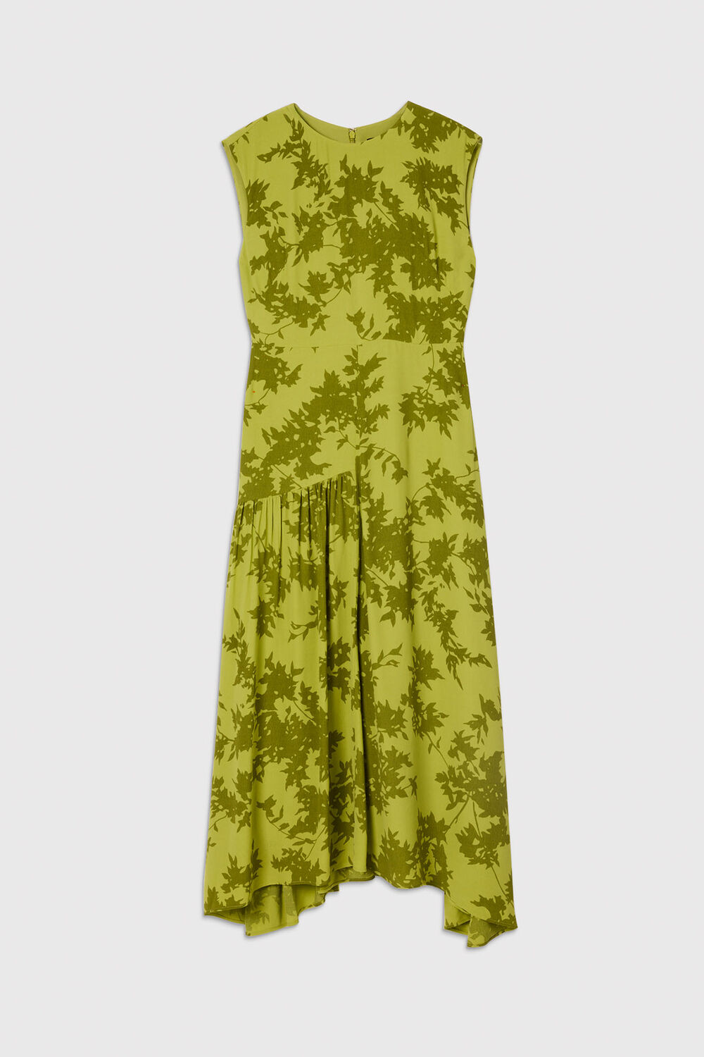 Floral Asymmetric Dress