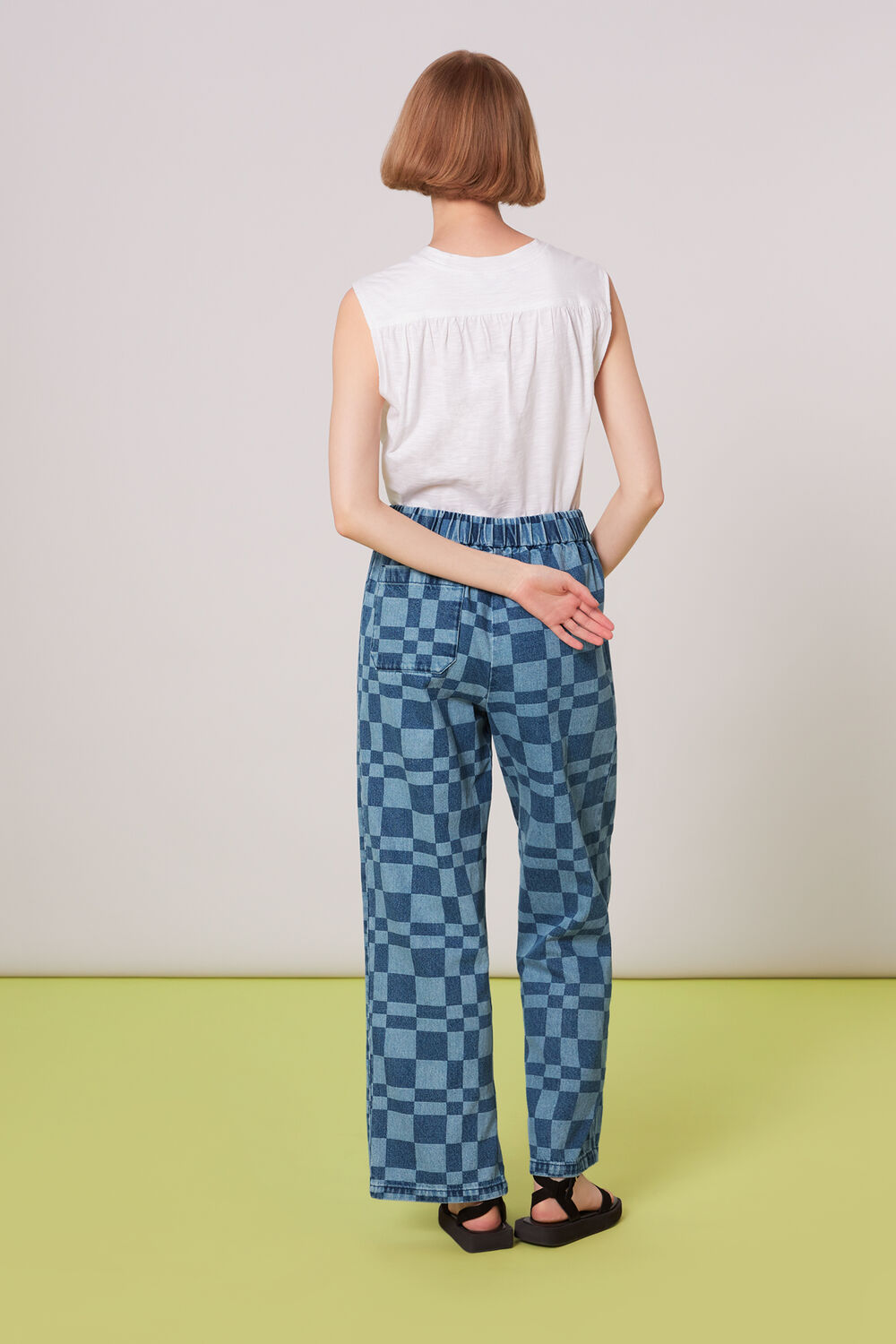 Billie Checkerboard Jeans