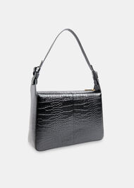 Erica Croc Shoulder Bag
