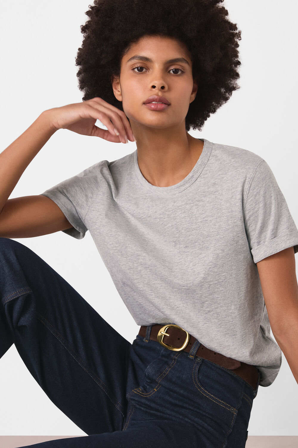 Stretch Barrel Leg Jean