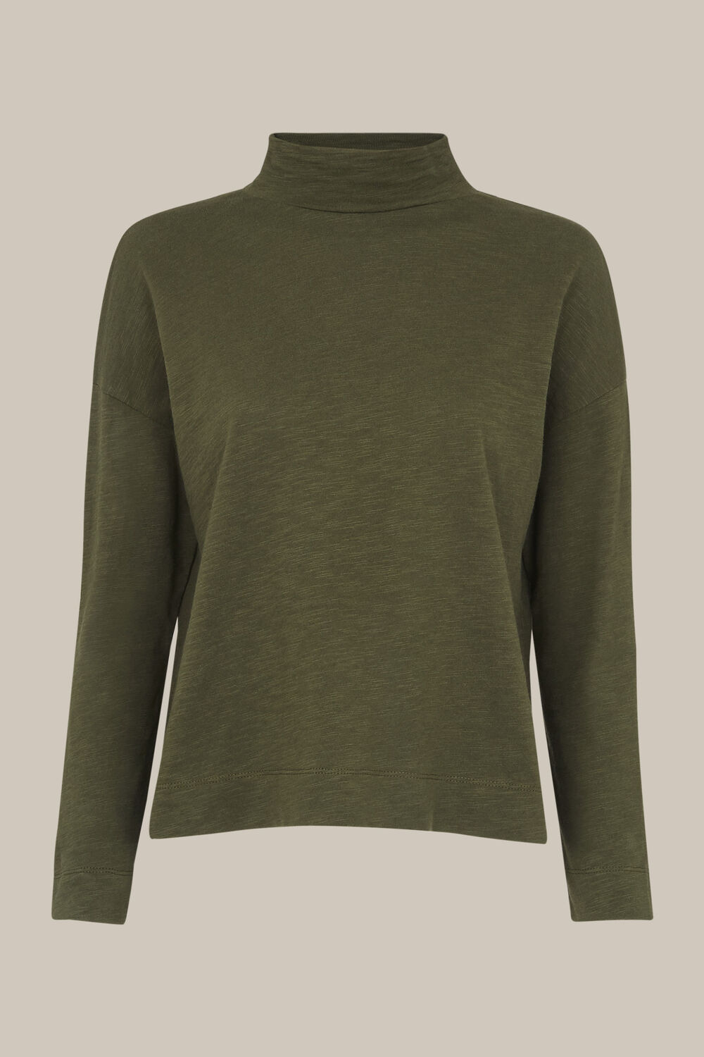 High Neck Relaxed Top
