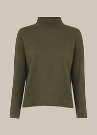 High Neck Relaxed Top
