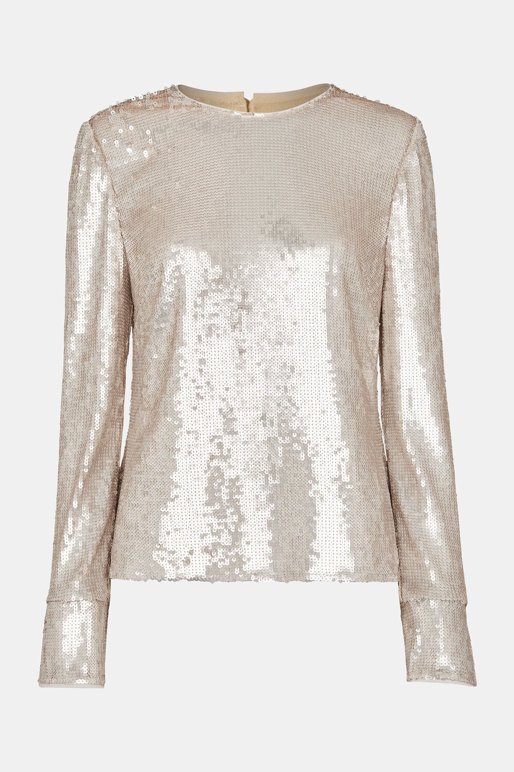 Sequin Minimal Tunic Top
