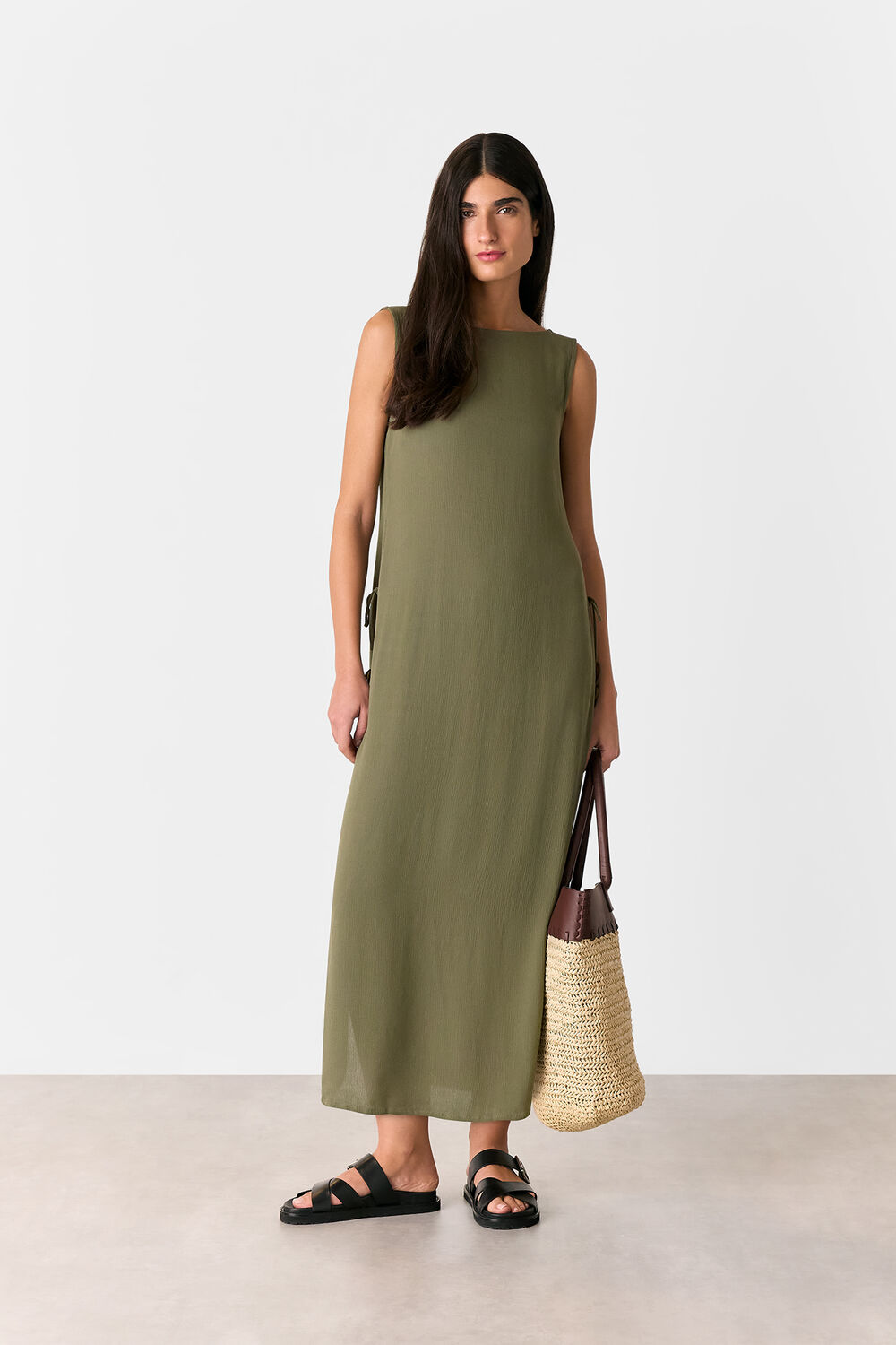 Tie Side Beach Dress